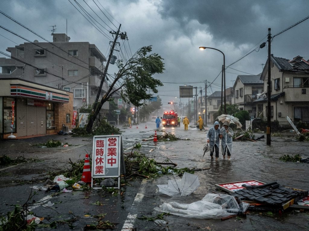 台風による災害