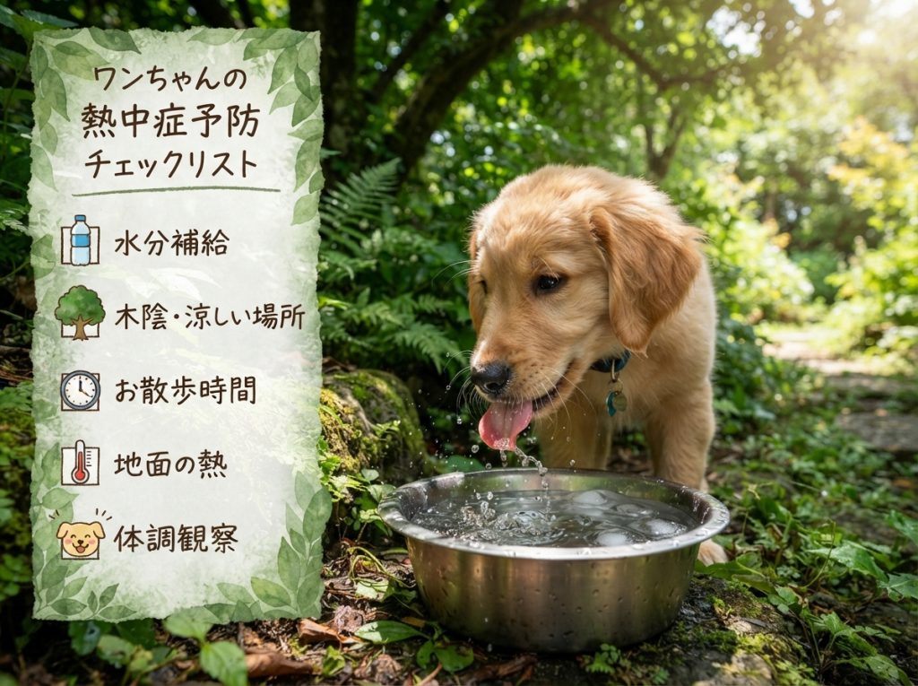 ペット（犬）熱中症